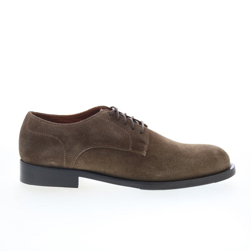 Aquatalia Arturo Waterproof Mens Brown Oxfords & Lace Ups Plain Toe Shoes