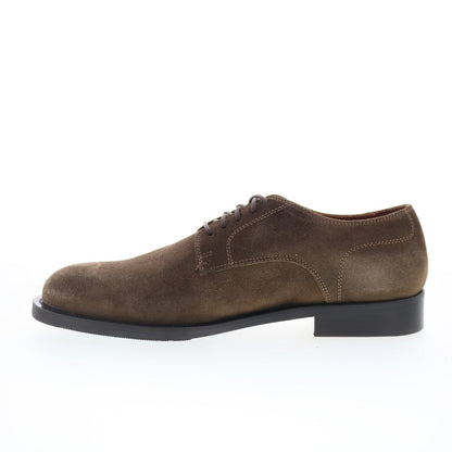 Aquatalia Arturo Waterproof Mens Brown Oxfords & Lace Ups Plain Toe Shoes