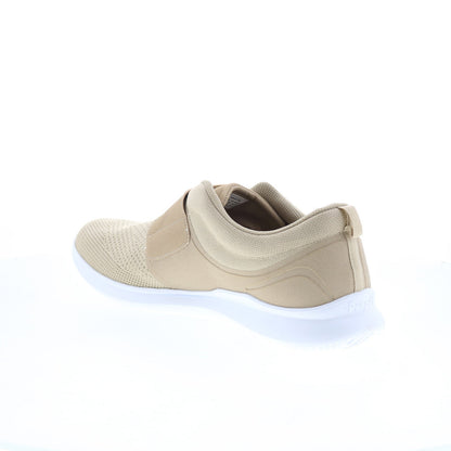 Propet Viator Strap MAA073MSAN Mens Beige Mesh Strap Lifestyle Sneakers Shoes