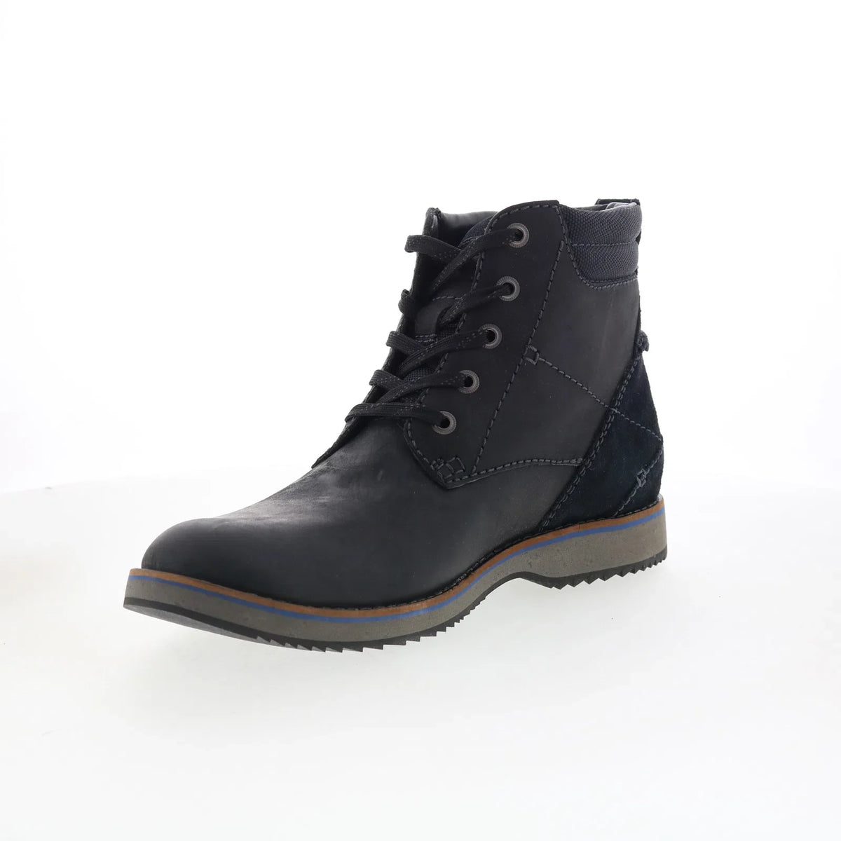 Clarks Mahale HI 26102614 Mens Black Leather Casual Dress Boots