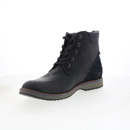 Clarks Mahale HI 26102614 Mens Black Leather Casual Dress Boots