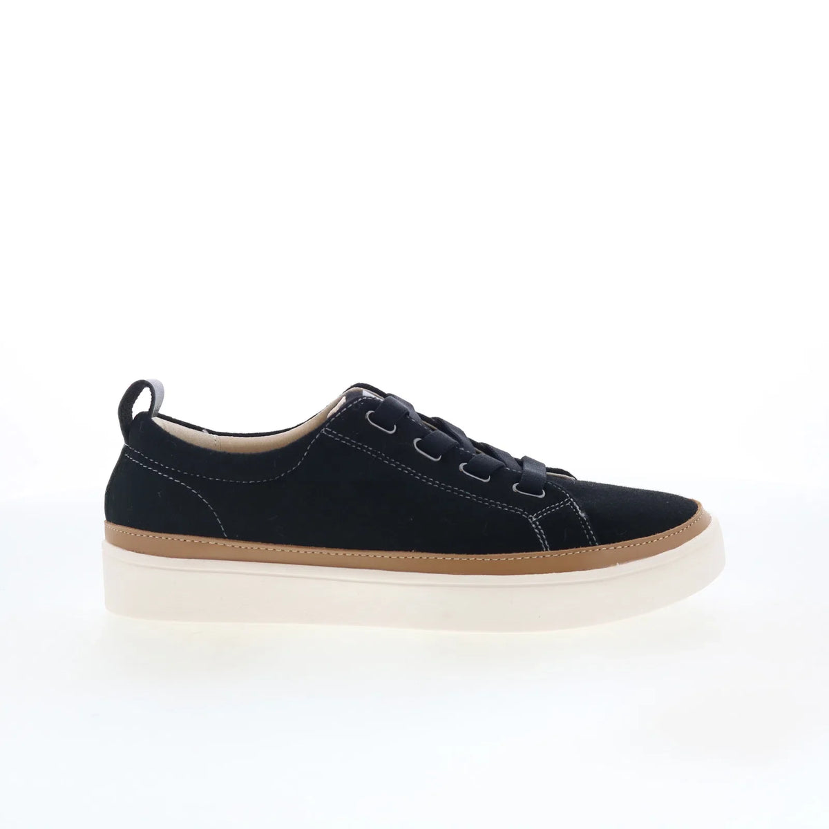Spenco Malibu Lace Wool SP1110BLK Womens Black Lifestyle Sneakers Shoes