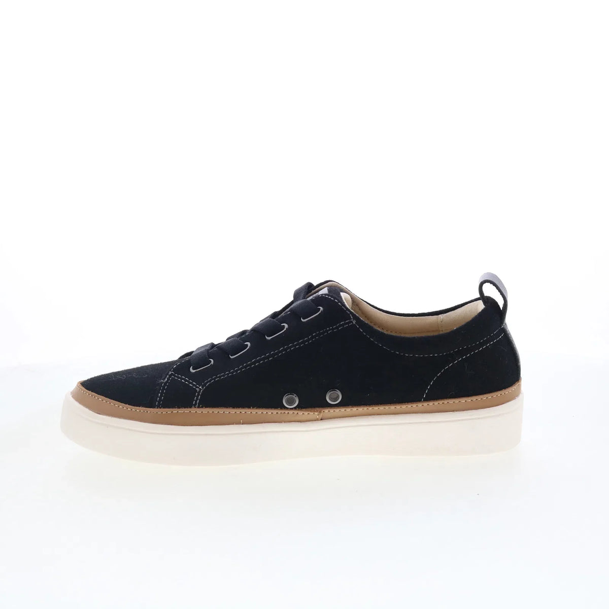 Spenco Malibu Lace Wool SP1110BLK Womens Black Lifestyle Sneakers Shoes