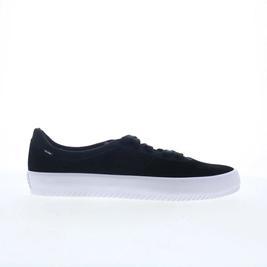 Globe Melbek GBMELB Mens Black Suede Canvas Skate Inspired Sneakers Shoes