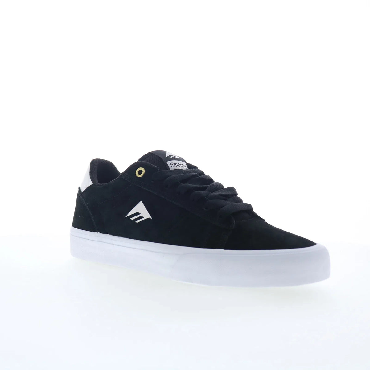 Emerica Moca 6101000160001 Mens Black Suede Skate Inspired Sneakers Shoes