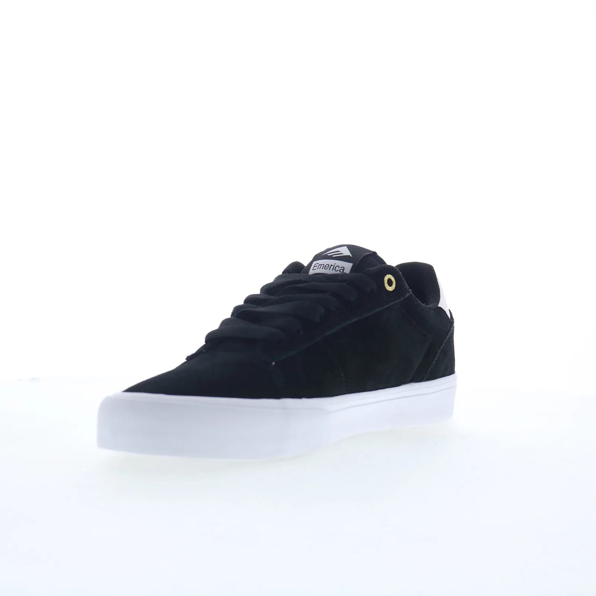 Emerica Moca 6101000160001 Mens Black Suede Skate Inspired Sneakers Shoes