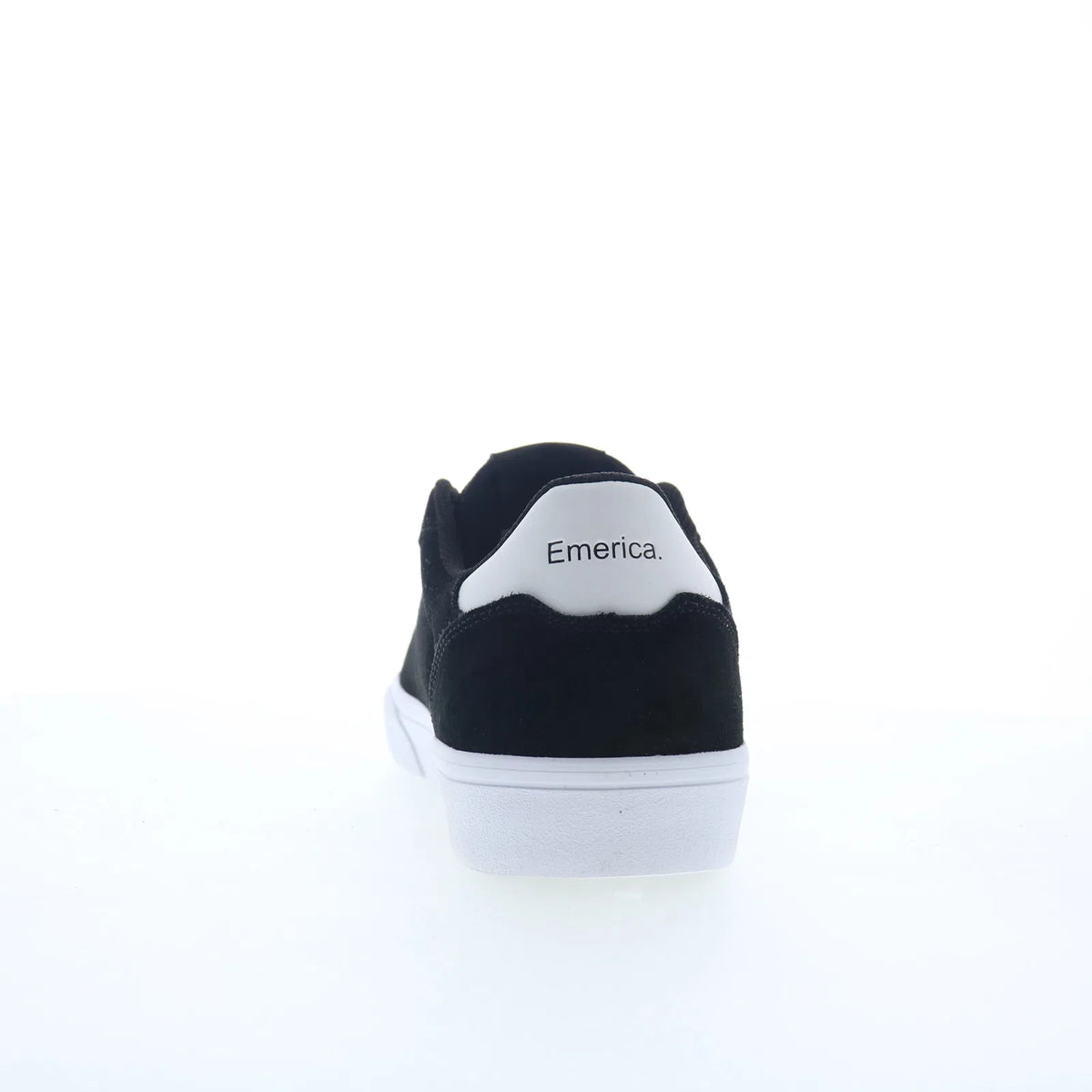 Emerica Moca 6101000160001 Mens Black Suede Skate Inspired Sneakers Shoes