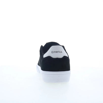 Emerica Moca 6101000160001 Mens Black Suede Skate Inspired Sneakers Shoes