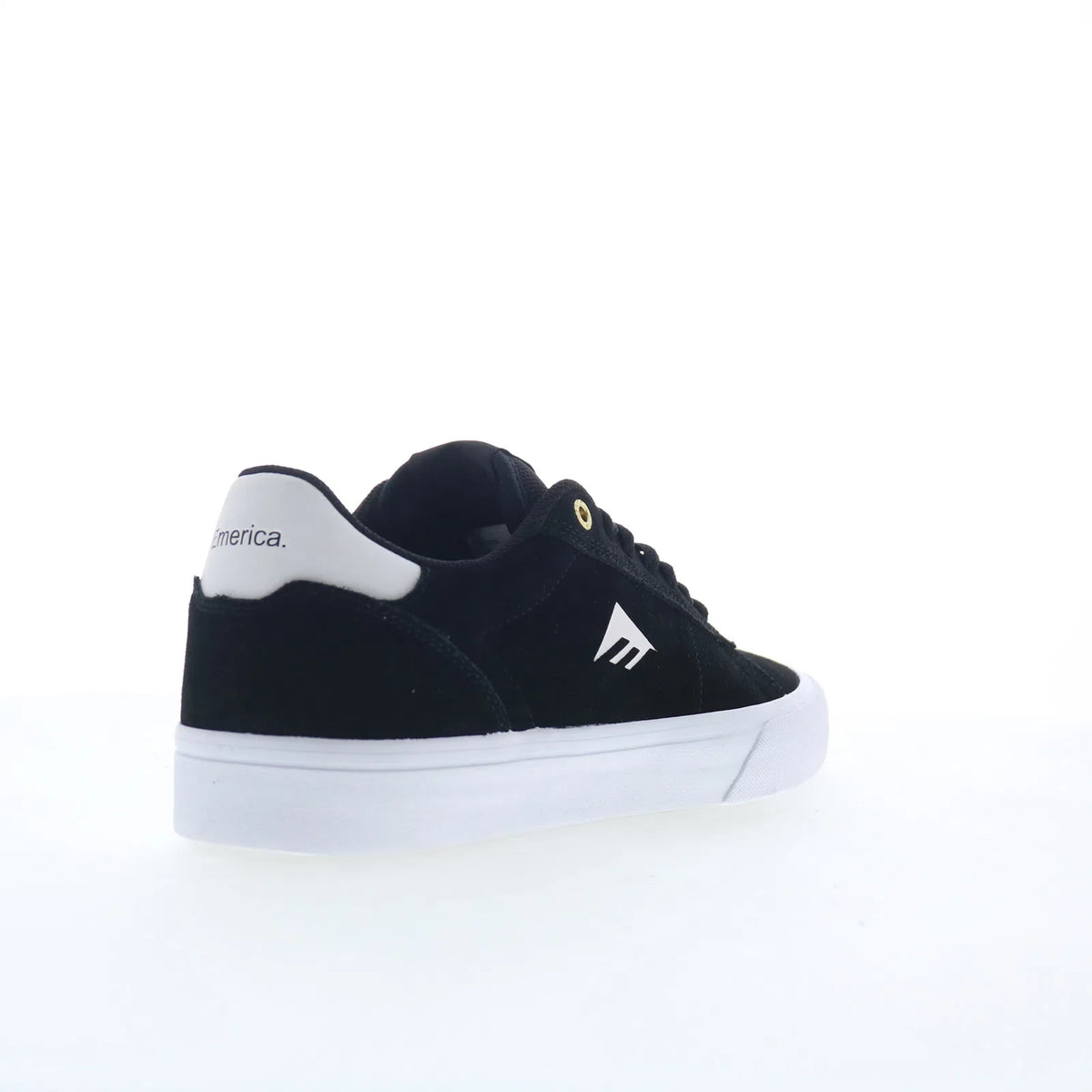 Emerica Moca 6101000160001 Mens Black Suede Skate Inspired Sneakers Shoes
