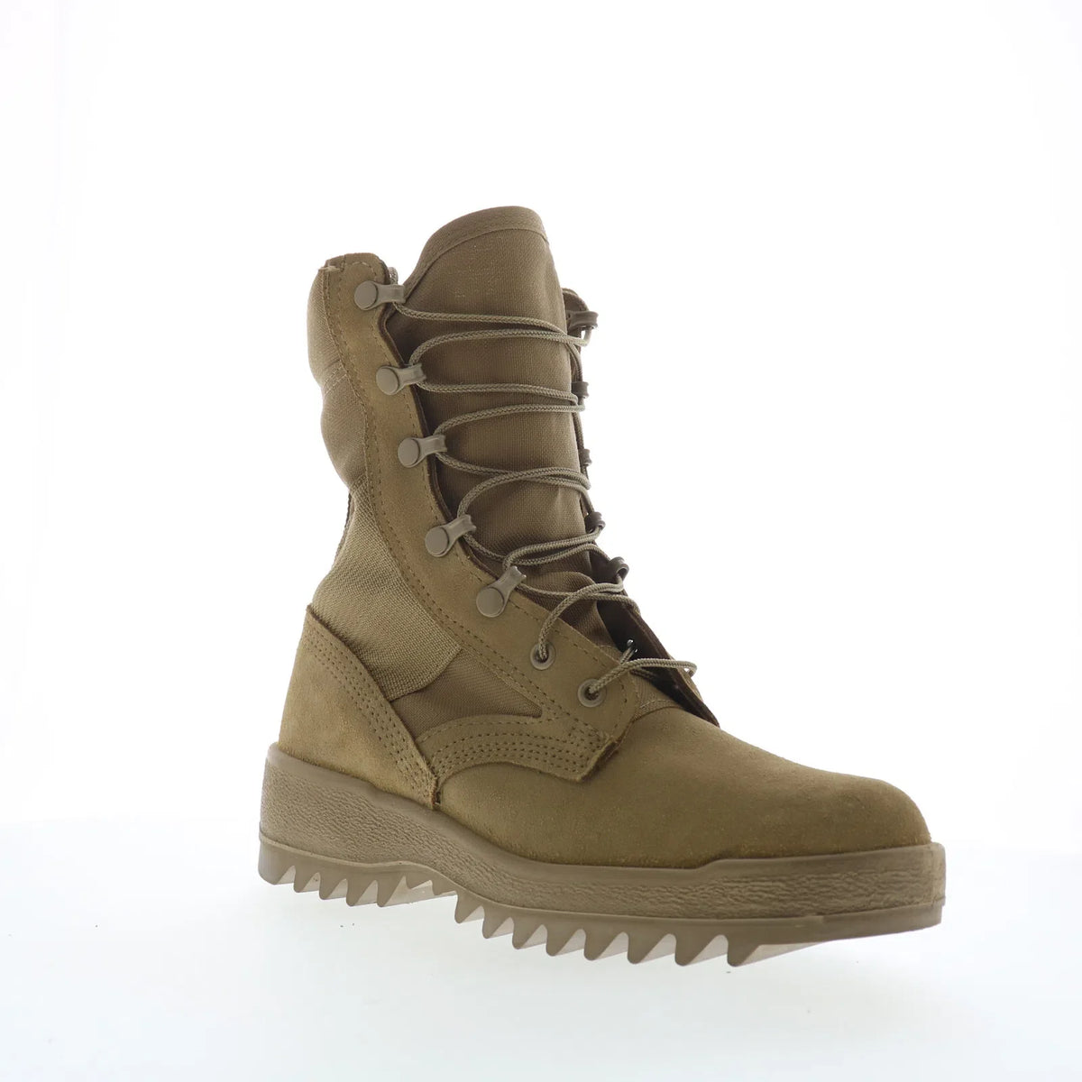 McRae Tactical Made In USA 8188 Mens Brown Wide Suede Lace Up Tactical Boots