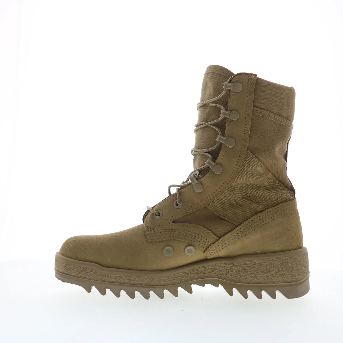 McRae Tactical Made In USA 8188 Mens Brown Wide Suede Lace Up Tactical Boots