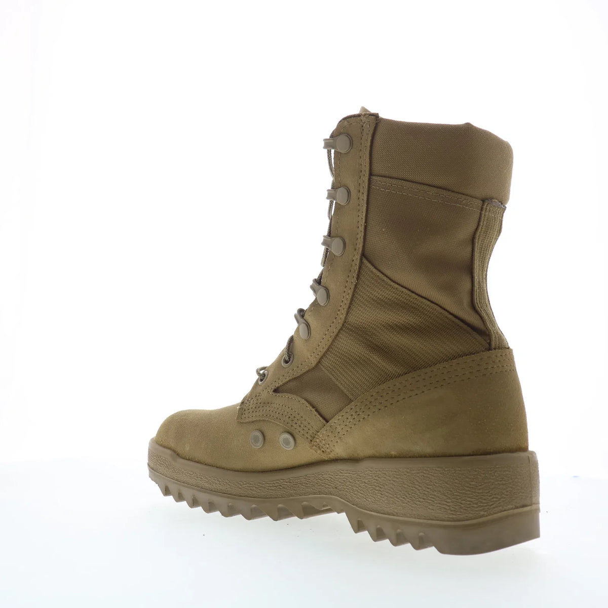 McRae Tactical Made In USA 8188 Mens Brown Wide Suede Lace Up Tactical Boots