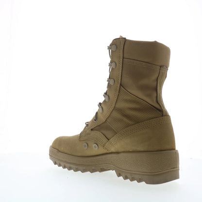 McRae Tactical Made In USA 8188 Mens Brown Wide Suede Lace Up Tactical Boots