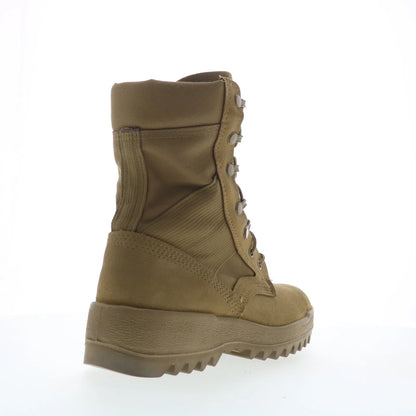 McRae Tactical Made In USA 8188 Mens Brown Wide Suede Lace Up Tactical Boots