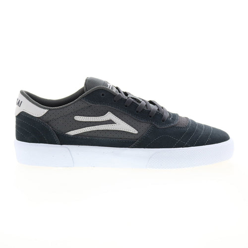 Lakai Cambridge MS4230252A00 Mens Gray Suede Skate Inspired Sneakers Shoes