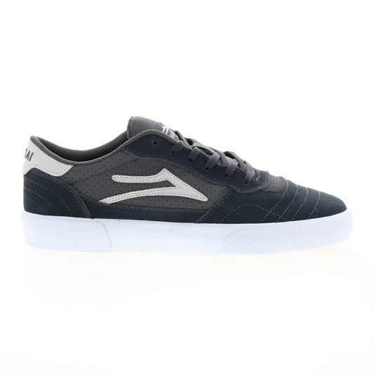 Lakai Cambridge MS4230252A00 Mens Gray Suede Skate Inspired Sneakers Shoes