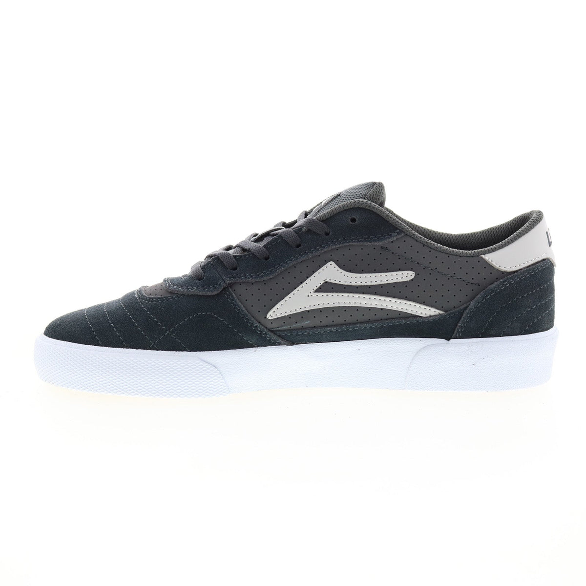 Lakai Cambridge MS4230252A00 Mens Gray Suede Skate Inspired Sneakers Shoes