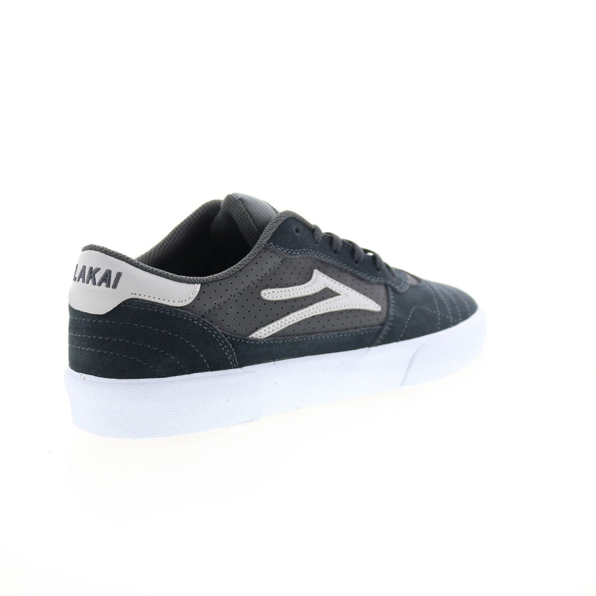Lakai Cambridge MS4230252A00 Mens Gray Suede Skate Inspired Sneakers Shoes