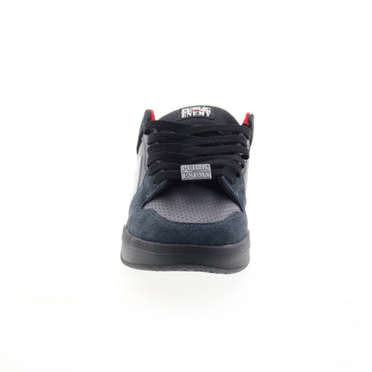 Lakai Telford Low Public Enemy Mens Black Skate Inspired Sneakers Shoes