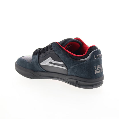 Lakai Telford Low Public Enemy Mens Black Skate Inspired Sneakers Shoes
