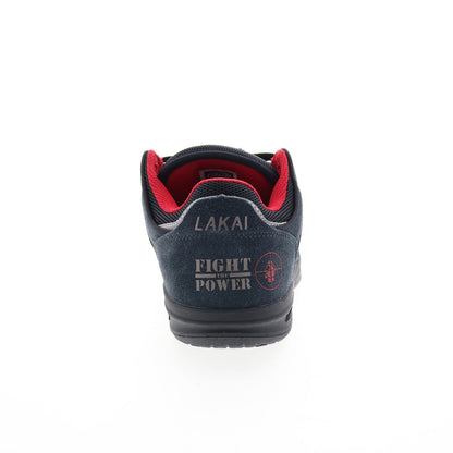 Lakai Telford Low Public Enemy Mens Black Skate Inspired Sneakers Shoes