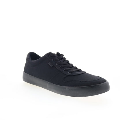 Lugz Vine MVINEC-001 Mens Black Canvas Lace up Lifestyle Sneakers Shoes