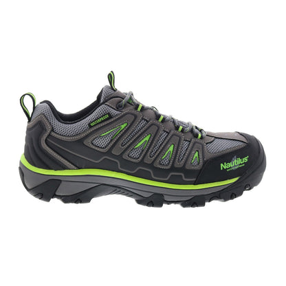 Nautilus Steel Toe Electric Hazard Waterproof Mens Gray Work & Safety Shoes