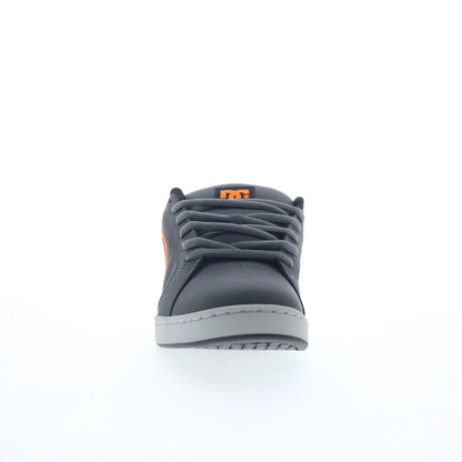DC Net DC01774025-GYBKOG Mens Gray Nubuck Skate Inspired Sneakers Shoes
