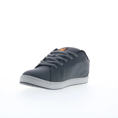 DC Net DC01774025-GYBKOG Mens Gray Nubuck Skate Inspired Sneakers Shoes