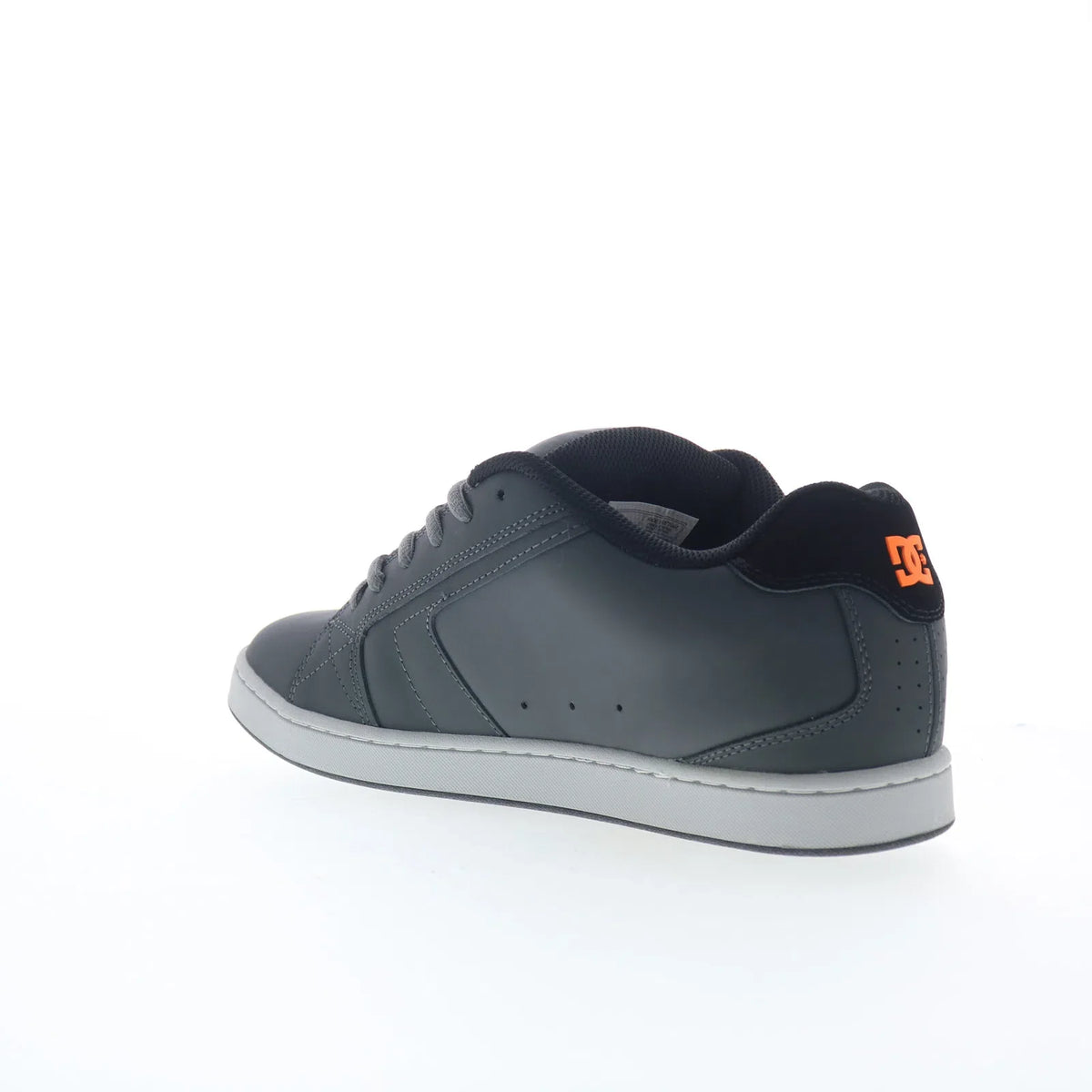 DC Net DC01774025-GYBKOG Mens Gray Nubuck Skate Inspired Sneakers Shoes