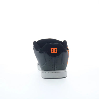 DC Net DC01774025-GYBKOG Mens Gray Nubuck Skate Inspired Sneakers Shoes