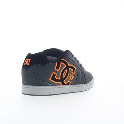 DC Net DC01774025-GYBKOG Mens Gray Nubuck Skate Inspired Sneakers Shoes