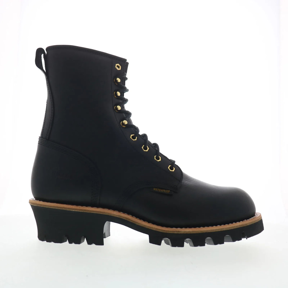 Chippewa Paladin WP Steel Toe Logger 73050 Mens Black Work & Safety Boots