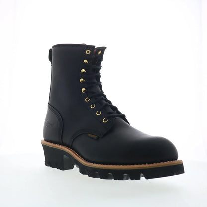 Chippewa Paladin WP Steel Toe Logger 73050 Mens Black Work & Safety Boots