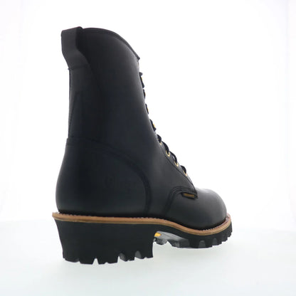 Chippewa Paladin WP Steel Toe Logger 73050 Mens Black Work & Safety Boots
