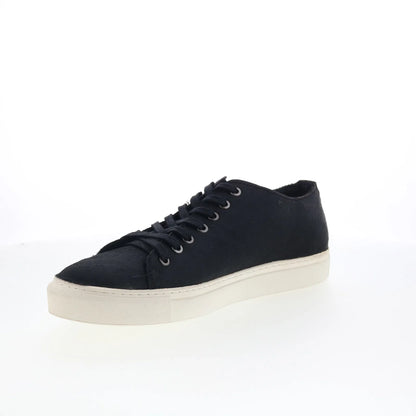 Pajar Palm 46887 Mens Black Leather Lace Up Lifestyle Sneakers Shoes