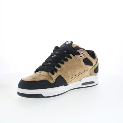 Osiris Peril 1308 1238 Mens Brown Leather Skate Inspired Sneakers Shoes
