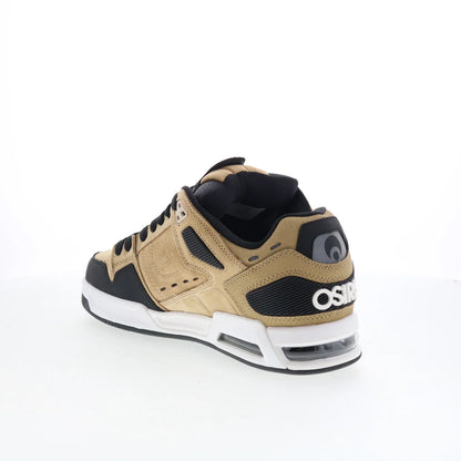 Osiris Peril 1308 1238 Mens Brown Leather Skate Inspired Sneakers Shoes