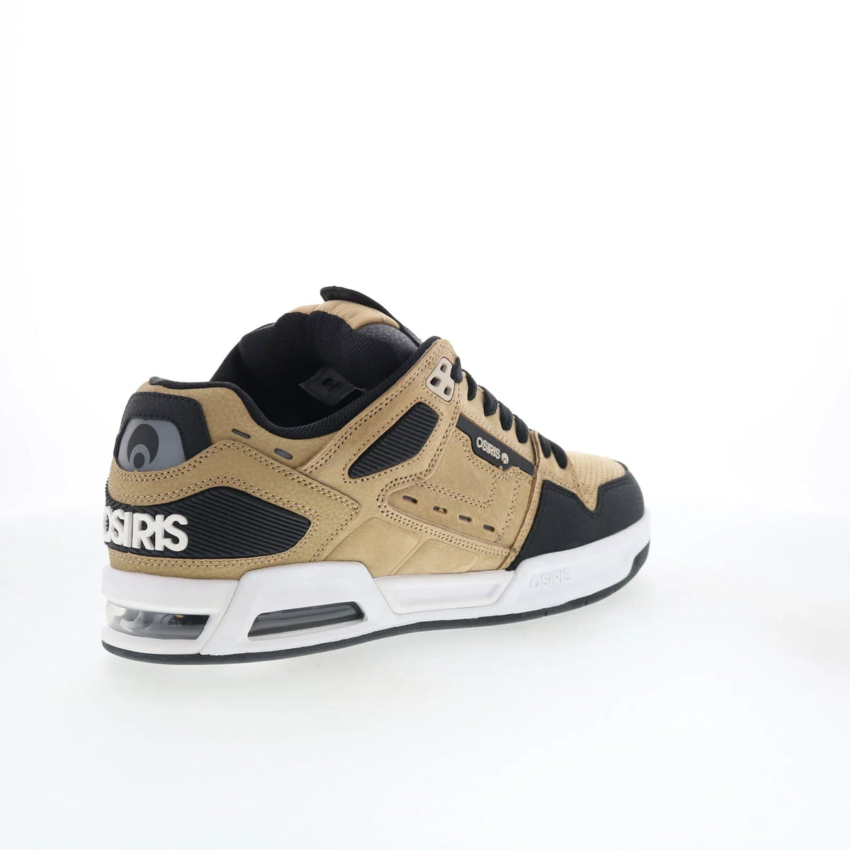 Osiris Peril 1308 1238 Mens Brown Leather Skate Inspired Sneakers Shoes
