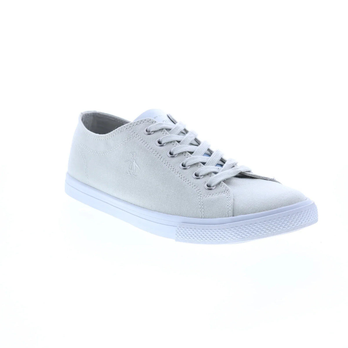 Original Penguin Petey Stripe Lace PG00004 Mens Gray Lifestyle Sneakers Shoes
