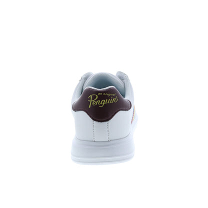 Original Penguin Bryant Band Stripe PGS22006 Mens White Lifestyle Sneakers Shoes