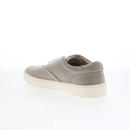 Spenco Pier SP2007GRY Mens Gray Canvas Lace Up Lifestyle Sneakers Shoes