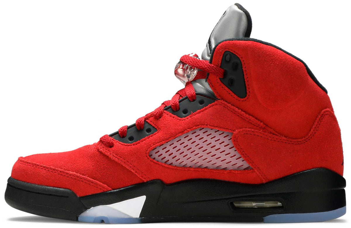 Nike Mens Air Jordan 5 Retro Sneakers - 'Raging Bull' 2021