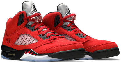 Nike Mens Air Jordan 5 Retro Sneakers - 'Raging Bull' 2021
