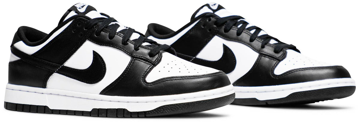 Nike Dunk Low Sneakers - 'Black White'