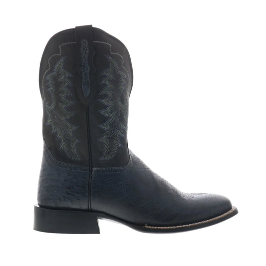Tony Lama Rancho Smooth Ostrich TL5382 Mens Black Cowboy Western Boots