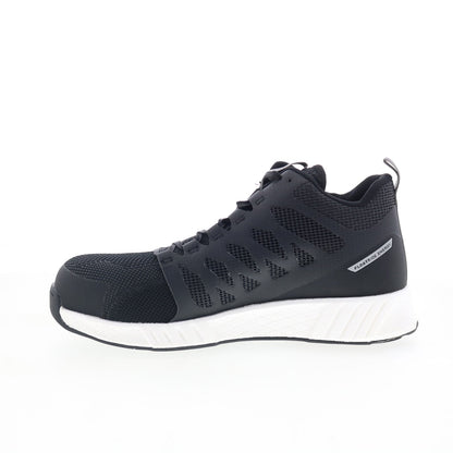 Reebok Work Fusion Flexweave Mid-Cut Composite Toe Mens Black Work & Safety Shoes