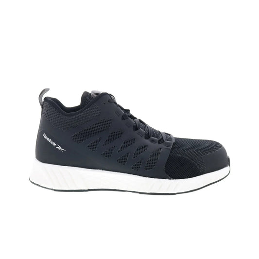 Reebok Work Fusion Flexweave Mid-Cut Composite Toe Mens Black Work & Safety Shoes