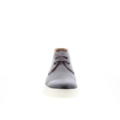 Robert Graham Boat RG5651H Mens Brown Leather Lifestyle Sneakers Shoes
