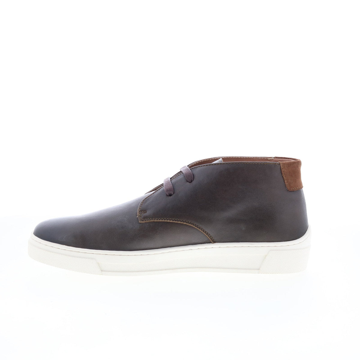 Robert Graham Boat RG5651H Mens Brown Leather Lifestyle Sneakers Shoes